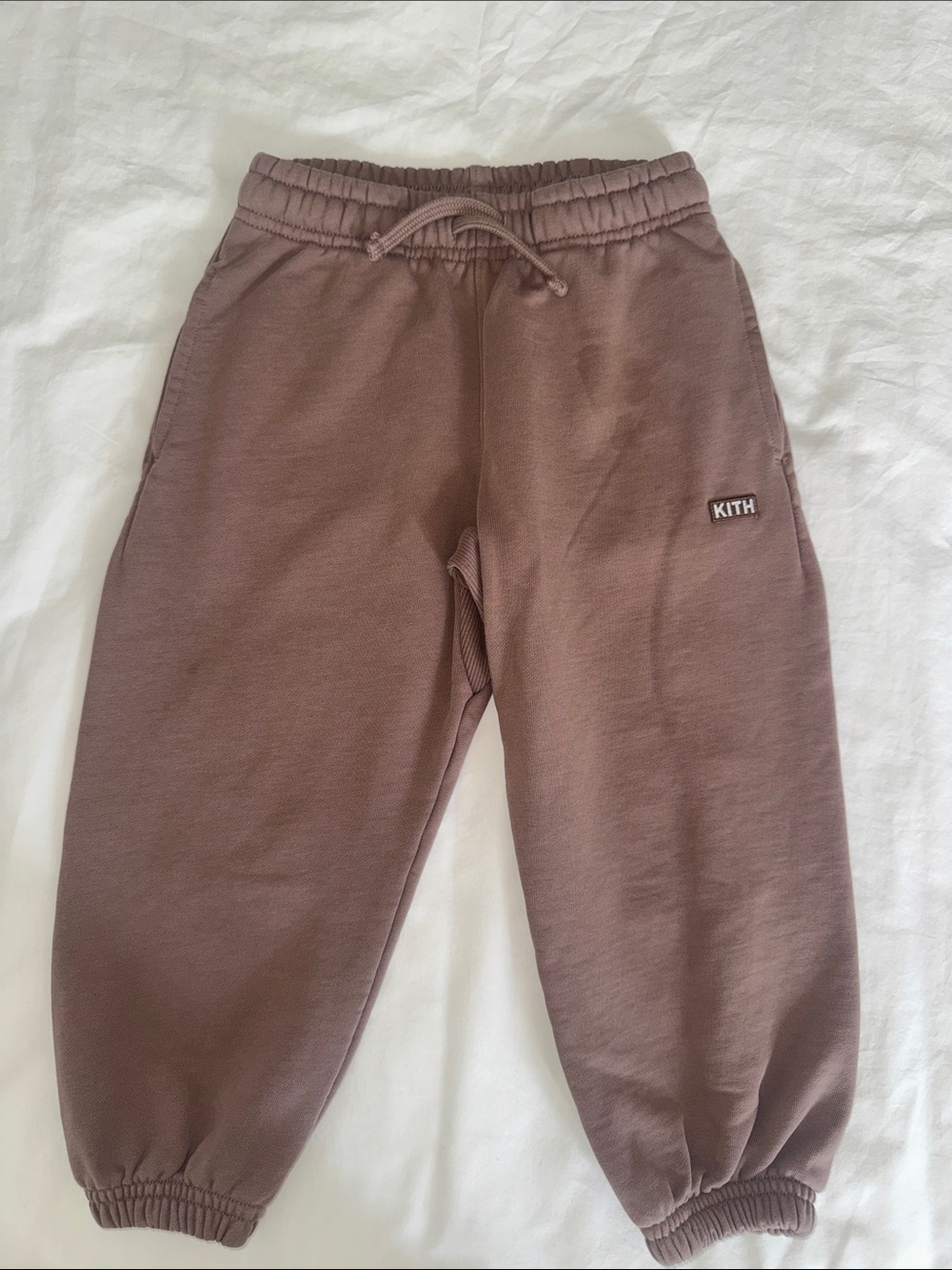 Kith Kids brown sweat pants XS or 4/5